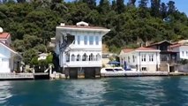 Ship collides into waterfront mansion in Istanbul's Bosporus