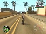 GTA San Andreas Loquendo - CJ sale a andar en skate