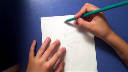 How to draw simple graffiti character
