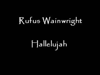 Hallelujah by Rufus Wainwright - lyrics -