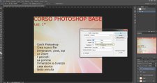 Base 01 Corso Photoshop. Fotoritocco per principianti