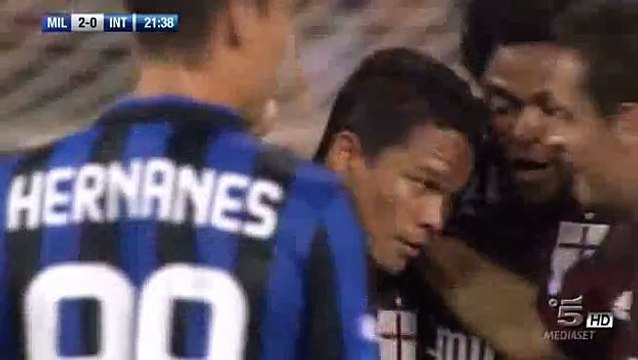 Carlos Bacca Goal Inter Milan 0 - 2 AC Milan Trofeo TIM Friendly 12-8-2015