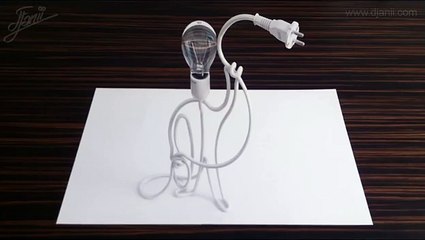 Amazing 3D illusions on paper