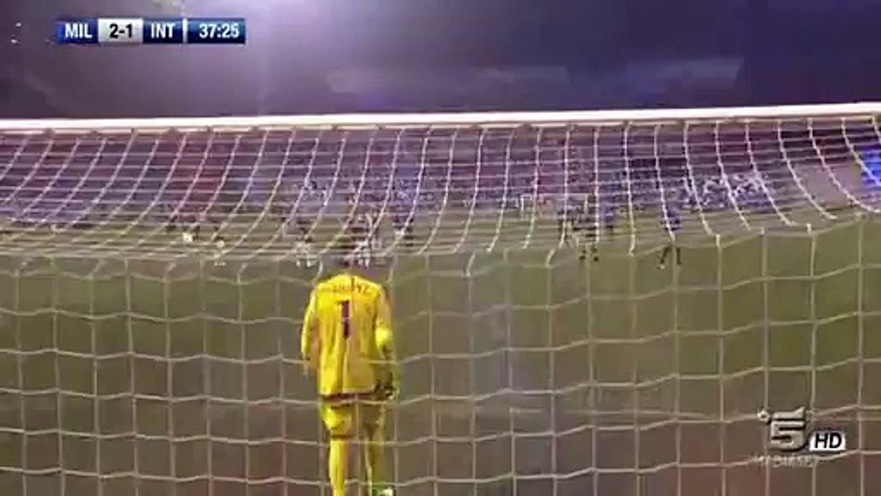 Alex RED Card Inter Milan 1 - 2 AC Milan Trofeo TIM Friendly 12-8-2015