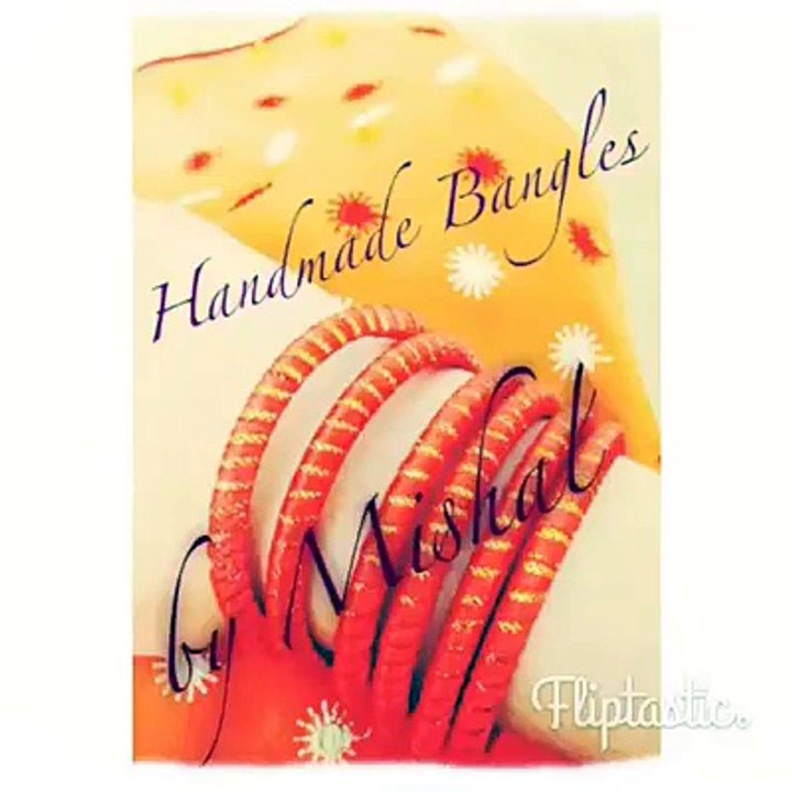 Handmade bangles....