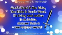 God's Word is the Bible - Christian Childrens Song - Hebrews 4:12