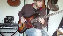 Fender Jazz Bass with Flatwounds - Fingerstyle improv test
