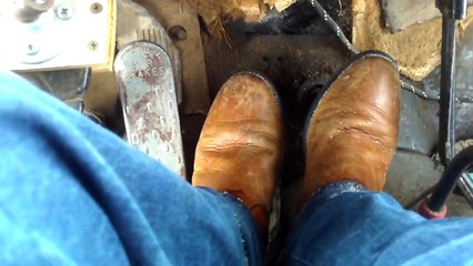 '55 Chevrolet dump truck COLD START