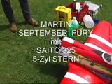 Saito radial 5 replaced by KOLM Engines 50cc gas fourstroke  in September Fury