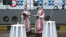 Prezidentė dalyvavo mokslinio tyrimų laivo „Mintis“ vardo suteikimo ceremonijoje