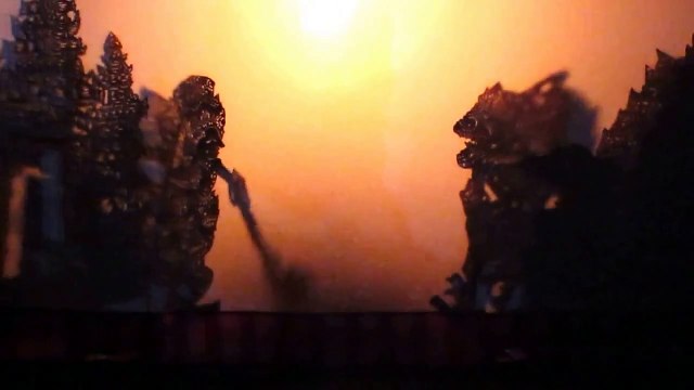 Wayang Kulit Shadow Puppet Performance at Lovina, Northern Bali