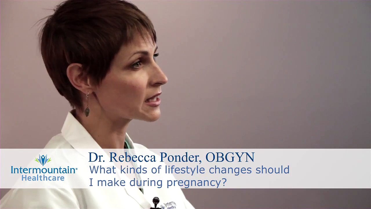 What lifestyle changes should I make during pregnancy?