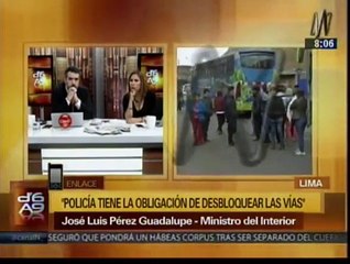 La Oroya: Policía que disparó contra manifestantes fue identificado, afirmó Pérez Guadalupe