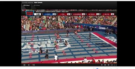 snatch speed ladder   FINAL HEAT   2015 CrossFit Games   Mat Fraser   Cropped