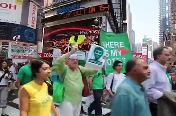 NYC, United For Iran, Rally July 25th, 2009 GLOBAL DAY of Action for Human Rights in IRAN