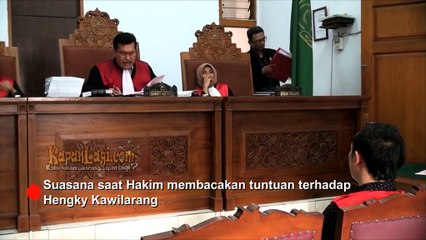 Hengky Kawilarang Dituntut 2 Tahun 3 Bulan Oleh Jaksa