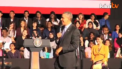 Obama's message to young people: Think about others
