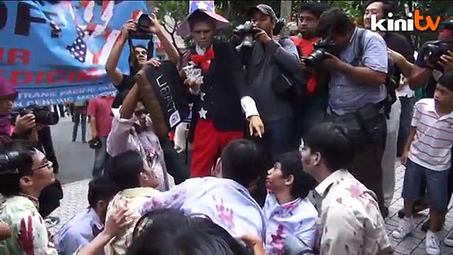 TPPA: Zombie desak Najib tak tunduk pada Obama