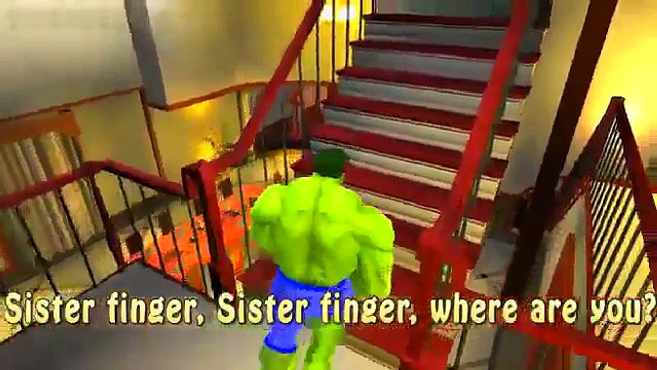 Finger Family Songs Hulk Spider man Anna and Elsa frozen Iron man