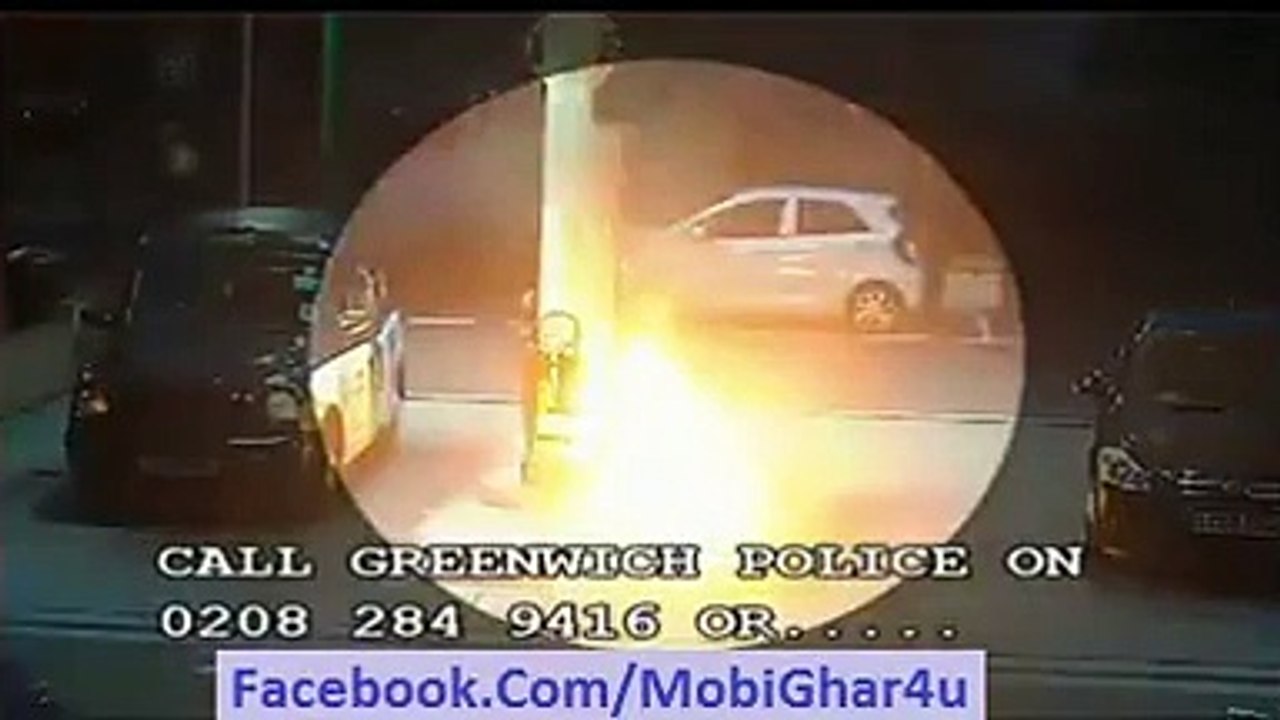 Arsonist Caught on CCTV