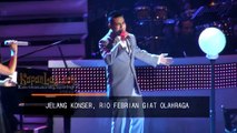 Rio Febrian Giat Olahraga Sebelum Konser