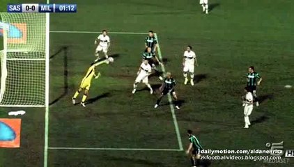AC Milan Incredible Chance | AC Milan v. Sassuolo - Trofeo TIM 12.08.2015 HD