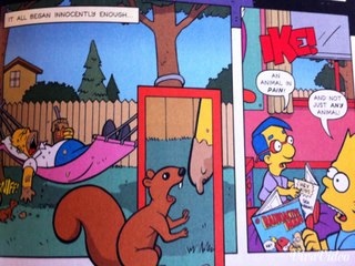 Simpson Comics #4: The Crimespree on Springfield 2!