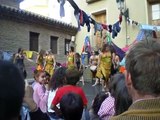 Danza africana en Zaragoza, ritmo Sinte