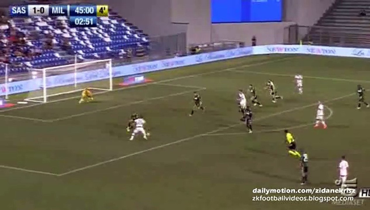 1-1 Antonio Nocerino Amazing Goal | AC Milan v. Sassuolo - Trofeo TIM 12.08.2015 HD