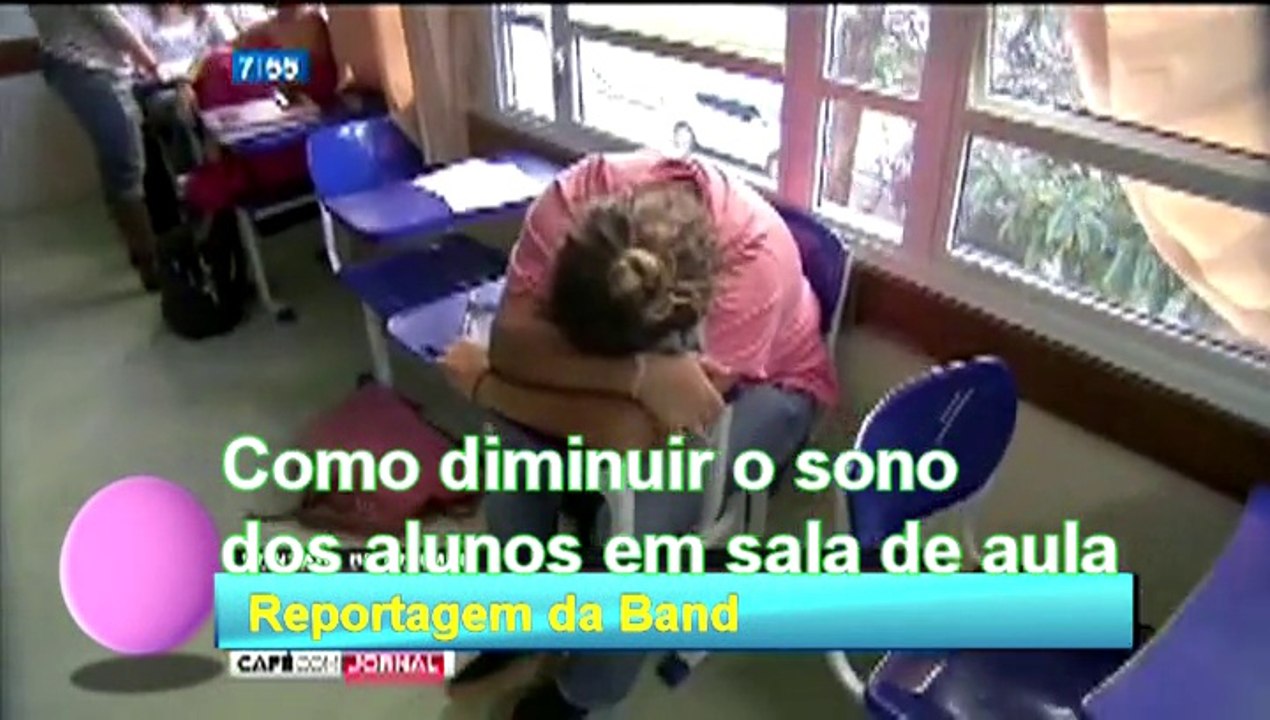 COMO DIMINUIR O SONO DOS ALUNOS NA ESCOLA