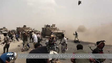 Gulf-backed government loyalists advance in Yemen