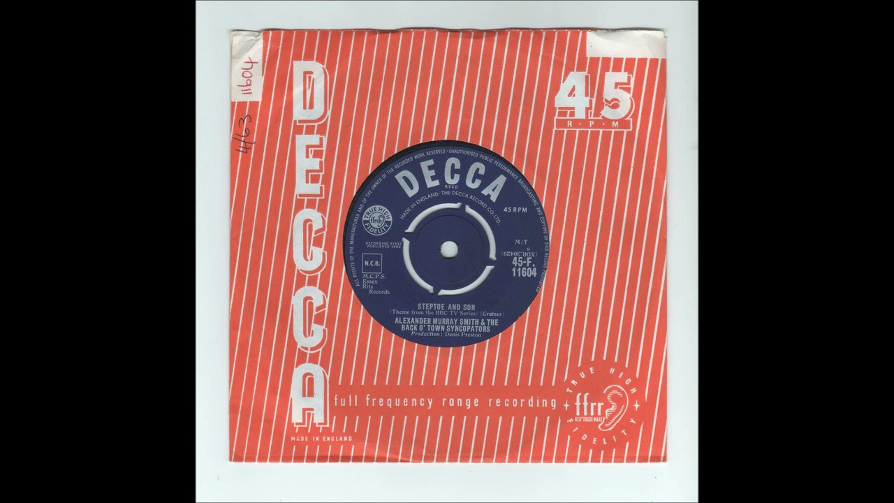 Alexander Murray Smith & The Back O' Town Syncopators - Theme from Steptoe and Son