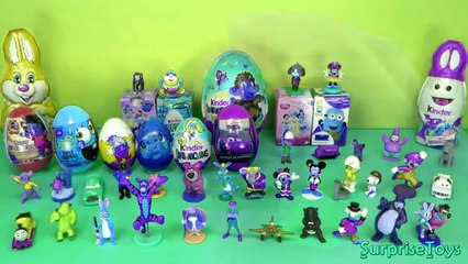 80 Surprise eggs, Маша и Медведь Kinder Surprise Mickey Mouse Disney Pixar Cars 2 Part 2