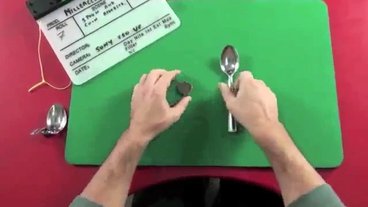7° Easy Magic tricks revealed Spoon and coin disappear