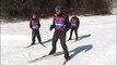 Youth XC ski instruction 2:  Skate progression: no-poles skiing
