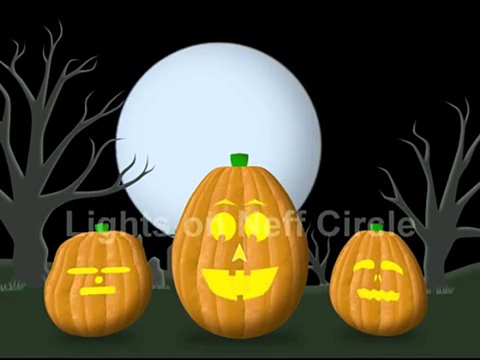 This Is Halloween - Singing Pumpkins Halloween light show 2012