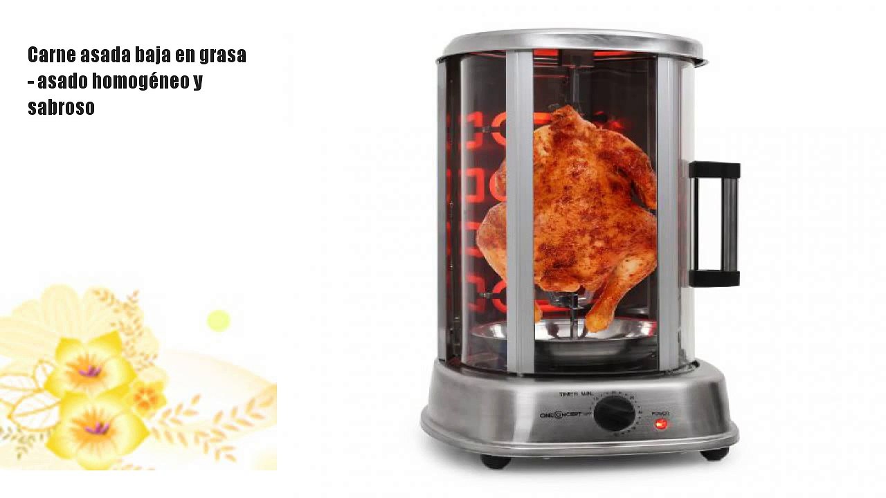 oneConcept Kebab Master Pro HornoGrill vertical 1500W