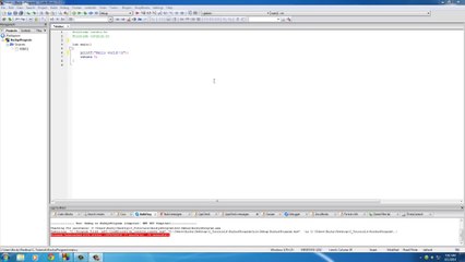 C Programming Tutorial - 4 - Print Text on the Screen