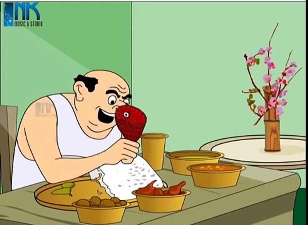 Khabarer Swad | Nonte Fonte | Bangla Cartoon | Animation Comedy