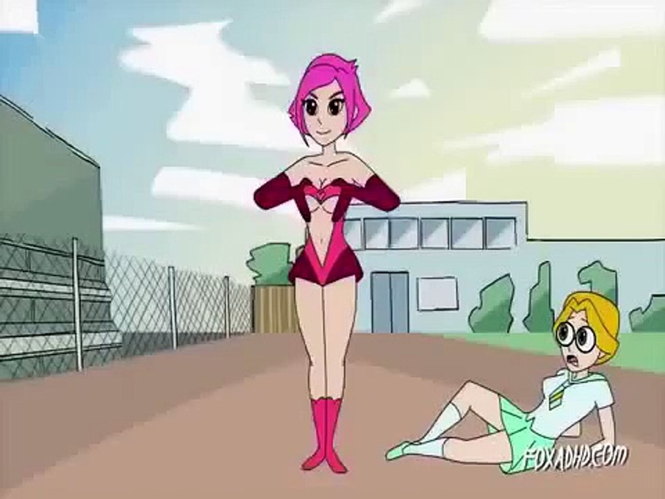 Cartoon stomach punch