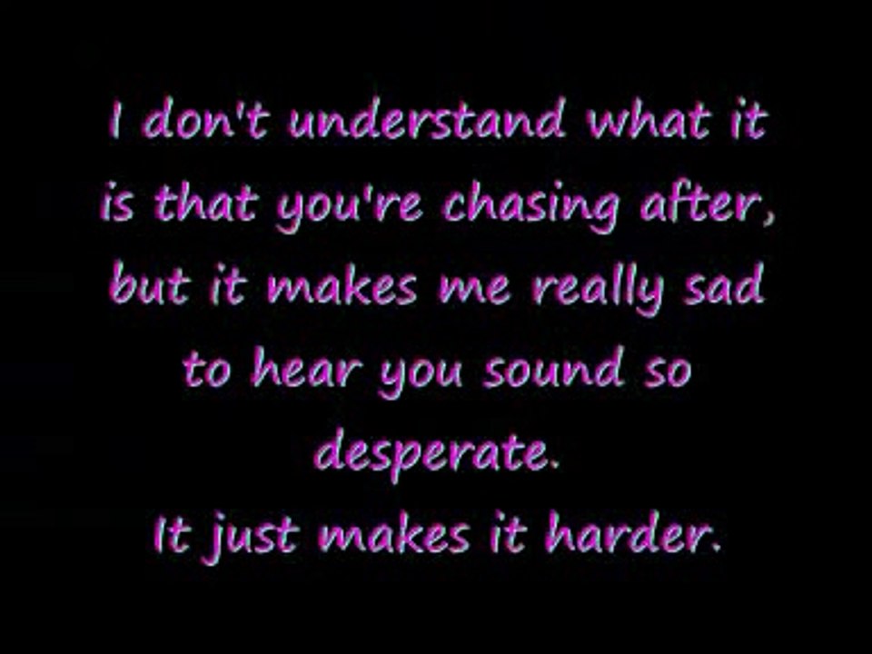 Lily Allen - Never Gonna Happen (It's Not Me,It's You)