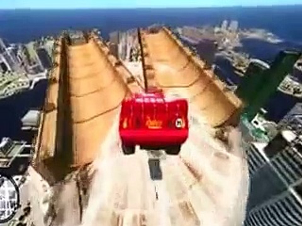 Lightning McQueen INSANE JUMP!!! Disney Pixar Cars