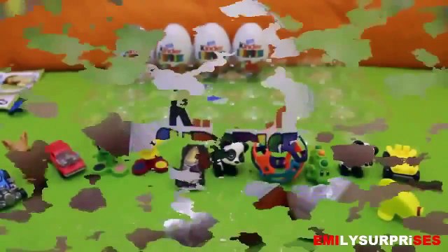 LEGO surprise eggs unboxing Mickey Mouse, Donald Duck, Minnie mouse, Kinder Sorpresa HD