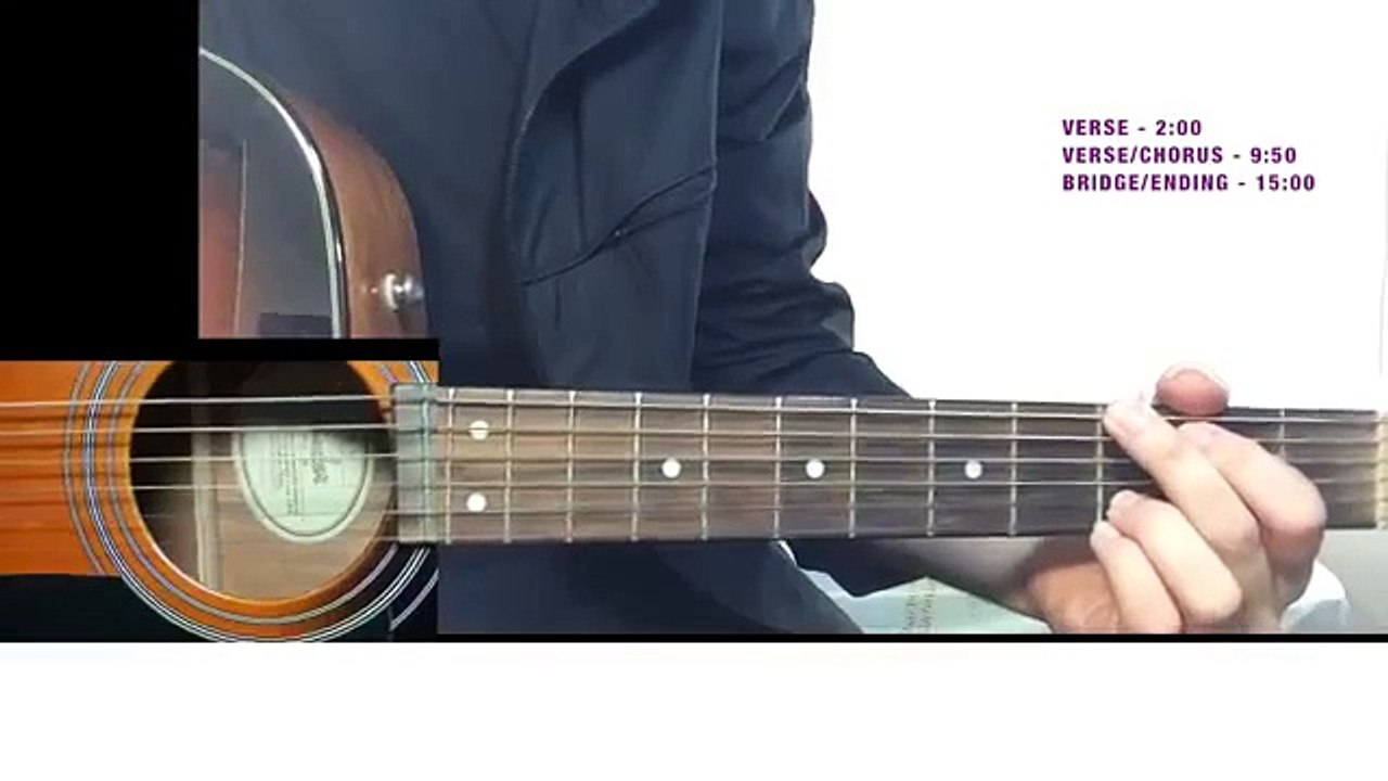'Over Again' - One Direction Guitar Tutorial (Easy Lesson)