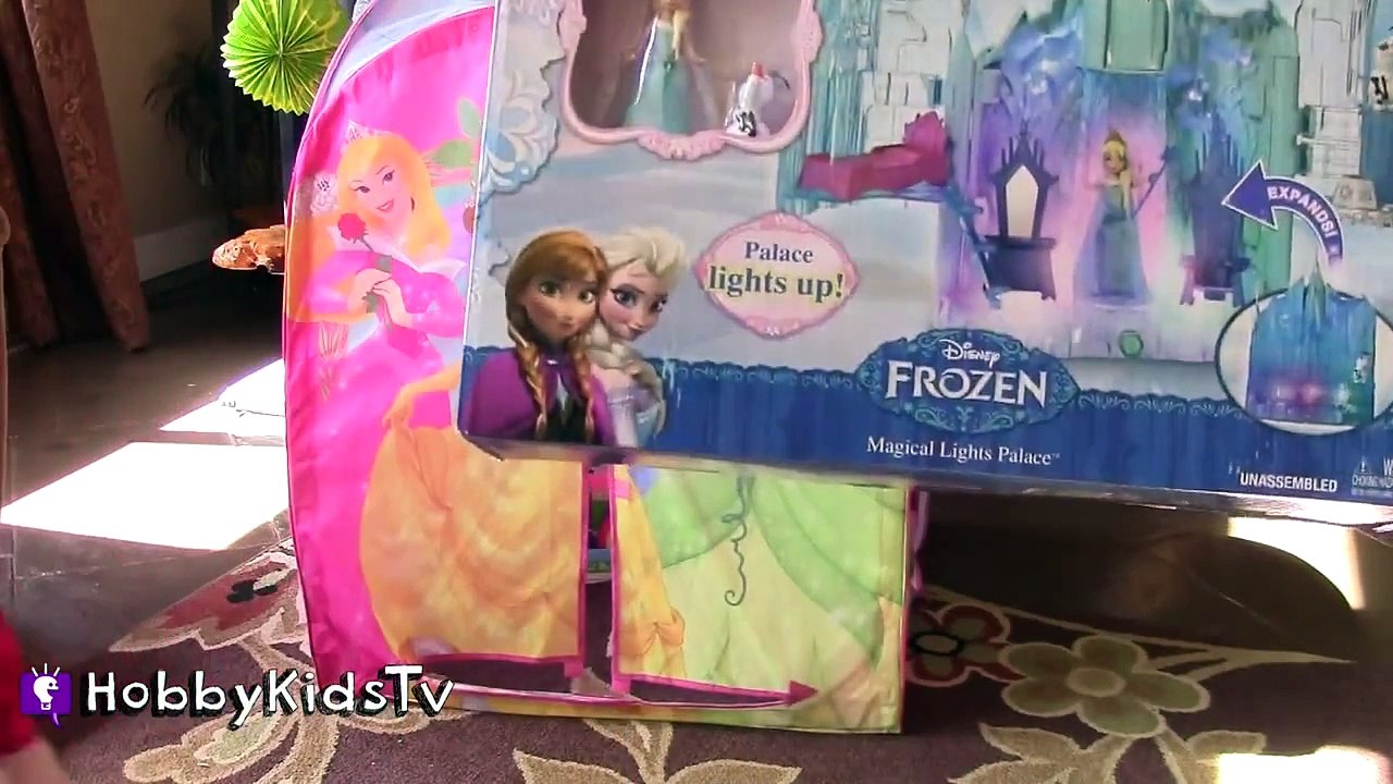 Surprise TOY HUT! Disney Clubhouse, Doc McStuffins + Peppa Pig SpongeBob by HobbyKidsTV