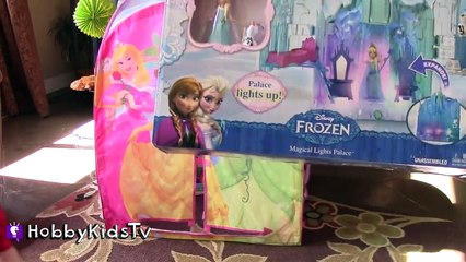 Surprise TOY HUT! Disney Clubhouse, Doc McStuffins + Peppa Pig SpongeBob by HobbyKidsTV