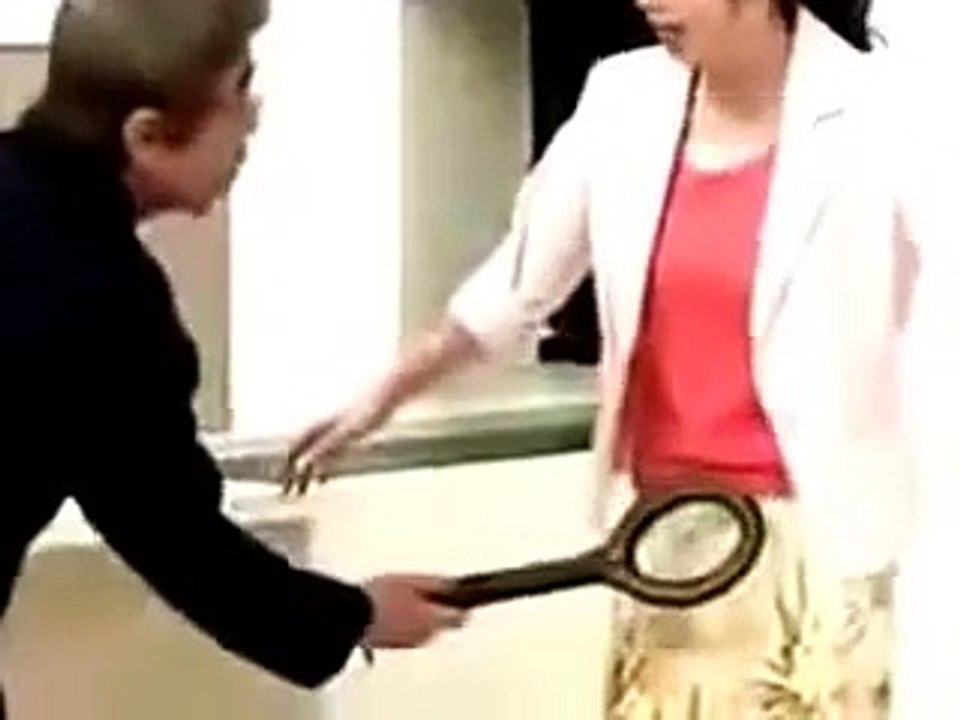 Super Funny Japanese Parody of TSA Airport Security Hilarious.mp4