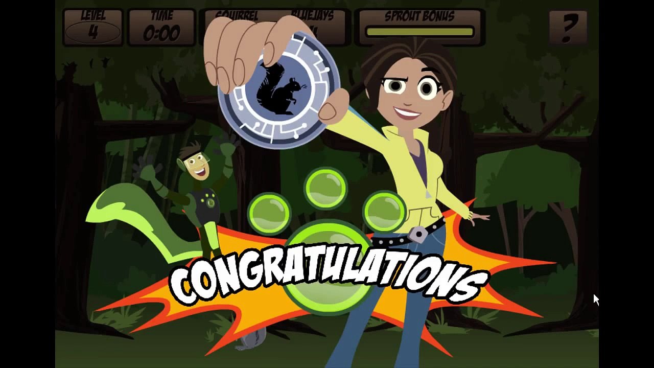 Wild Kratts Go Nuts Cartoon Animation PBS Kids Game Play Walkthrough [Full Episode]
