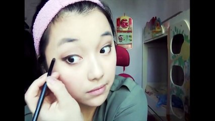 Makeup transformation - ugly to pretty!