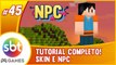 Mundo SBT no Minecraft - ESPECIAL Skin e NPC para Mapas!